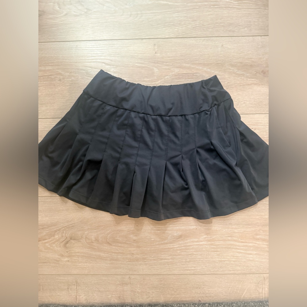 Tail Activewear Black Pleated Tennis Skort with Pockets - XS
